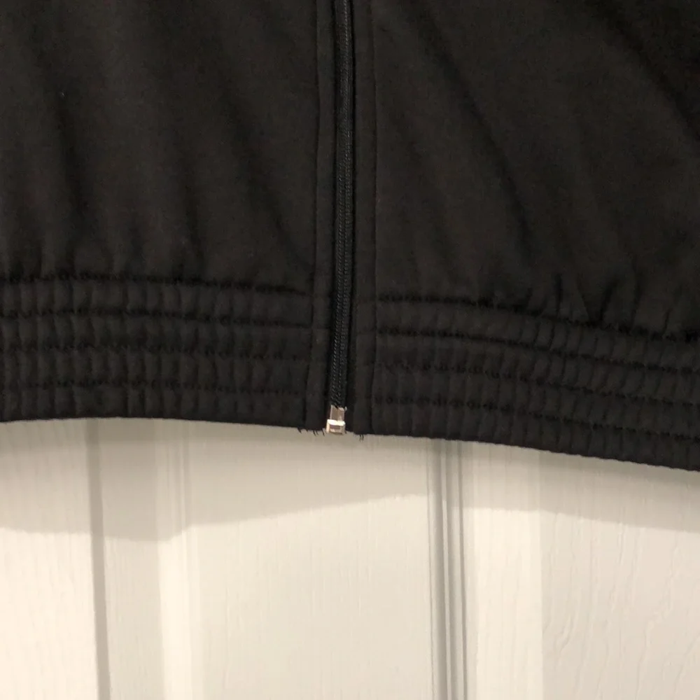 Cropped Athlectic Zip Up Jacket Size Small - Picture 3 of 8